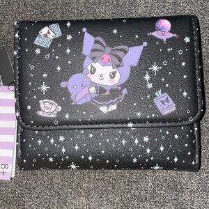 Loungefly x Sanrio Kuromi Crystal Ball Glow in the Dark Flap Wallet